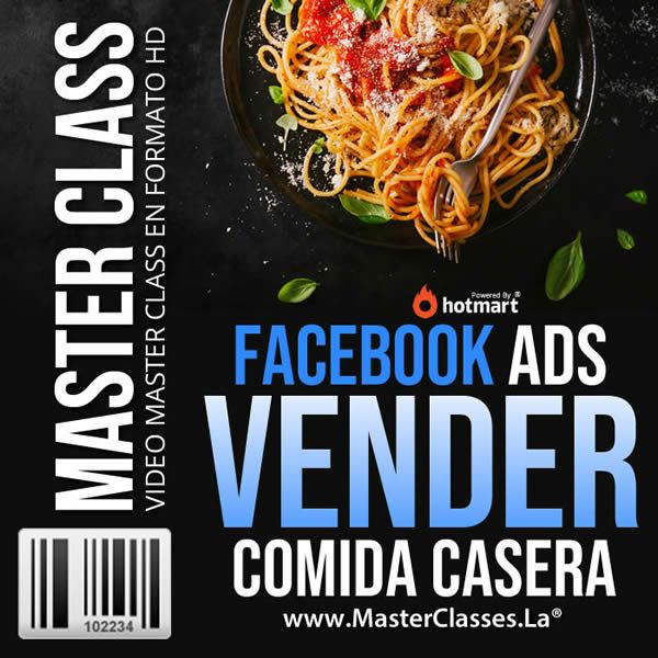 Vender Comida Casera con facebook Ads Curso Online