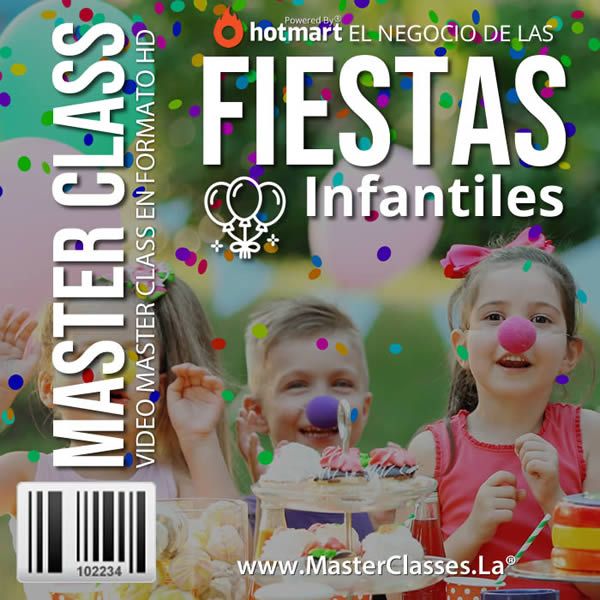 Fiestas Infantiles Curso Online