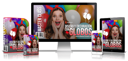 Diseño y Decoración con Globos Curso Online