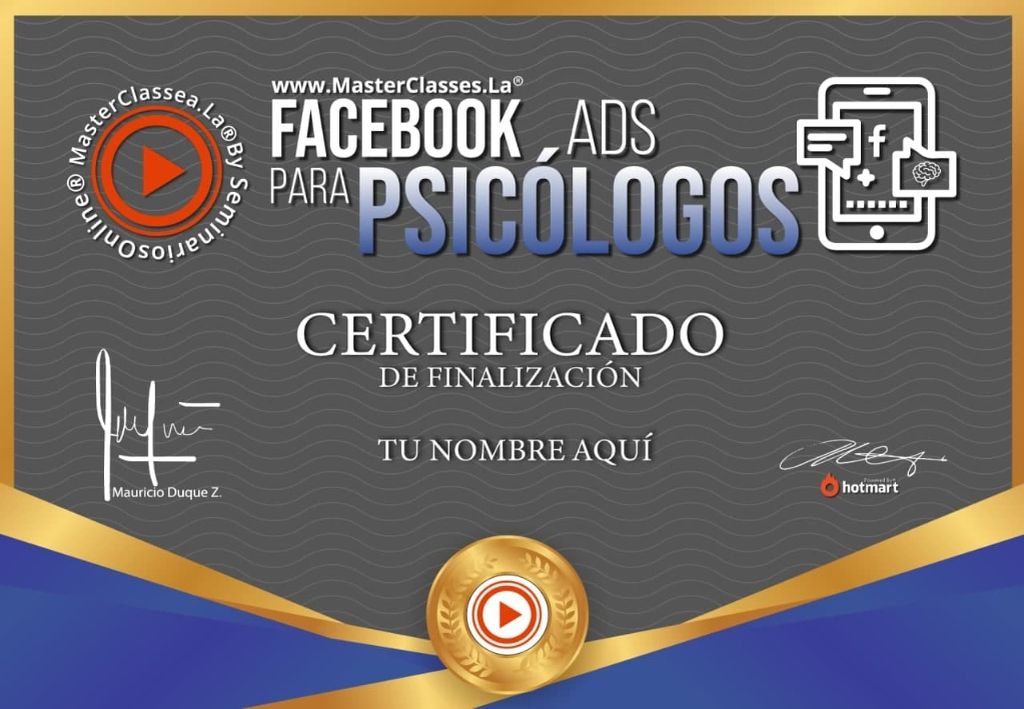 Facebook Ads Para Psicólogos Curso Online