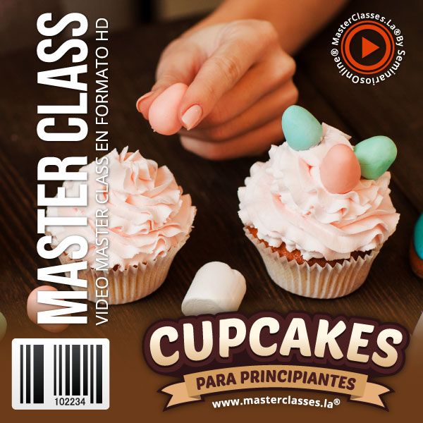 Aprender a Hacer Cupcakes Curso Online