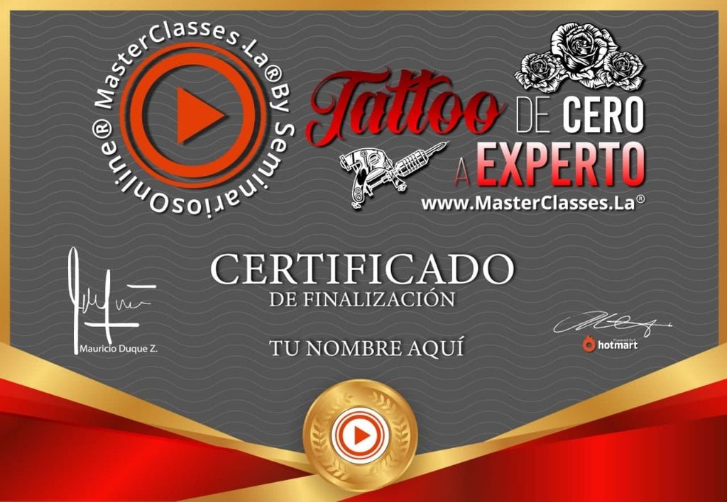Tattoo de Cero a Experto Curso Online - Cursos Online y Editorial