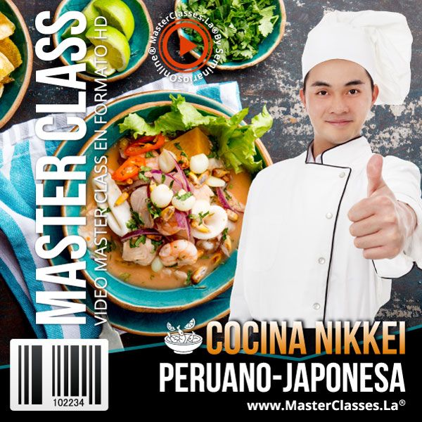 Cocina Nikkei  Peruano Japonesa Curso Online