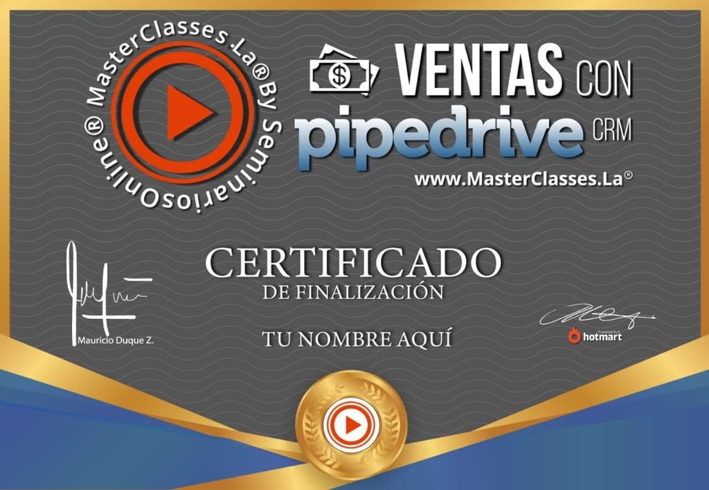 Ventas con PipeDrive CRM Curso Online