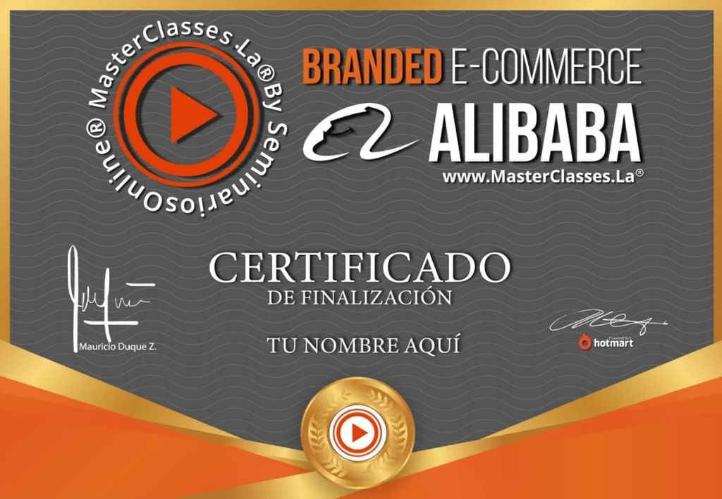 Branded eCommerce Alibaba Curso Online