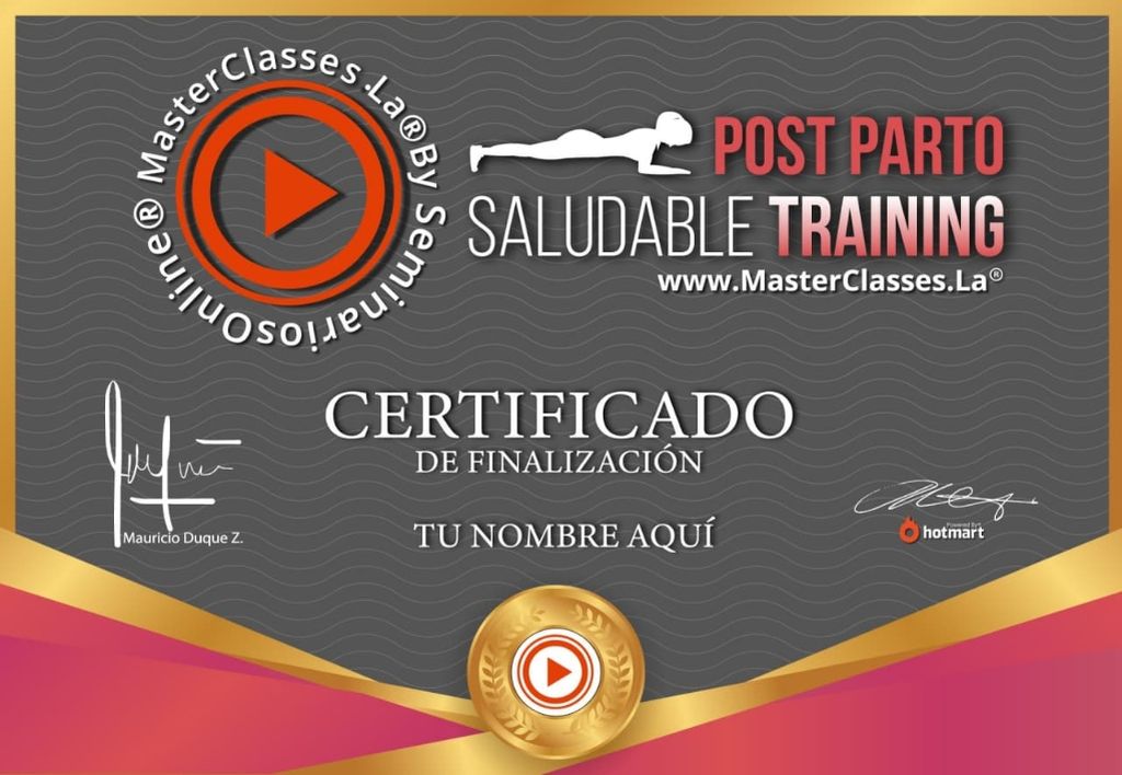 PostParto Saludable Training Curso Online