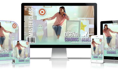 Diseño de Cuadros para Bebés Curso Online