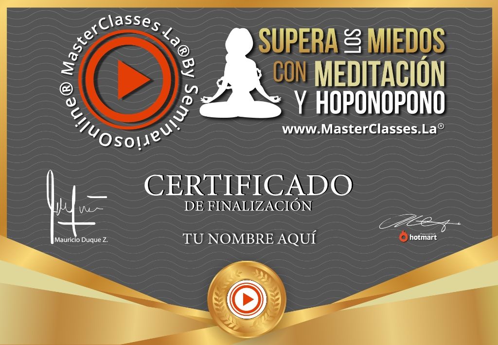 Meditación y Hoponopono Curso Online