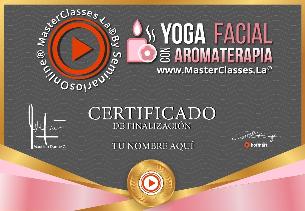 Yoga Facial con Aromaterapia Curso Online