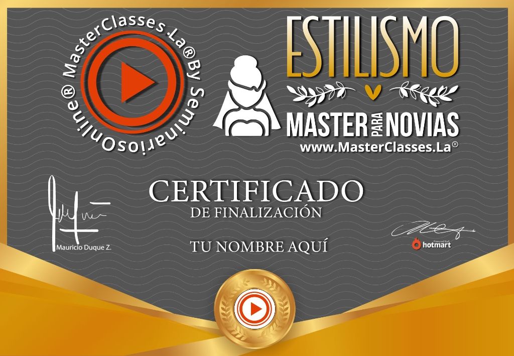 Estilismo Master para Novias Curso Online