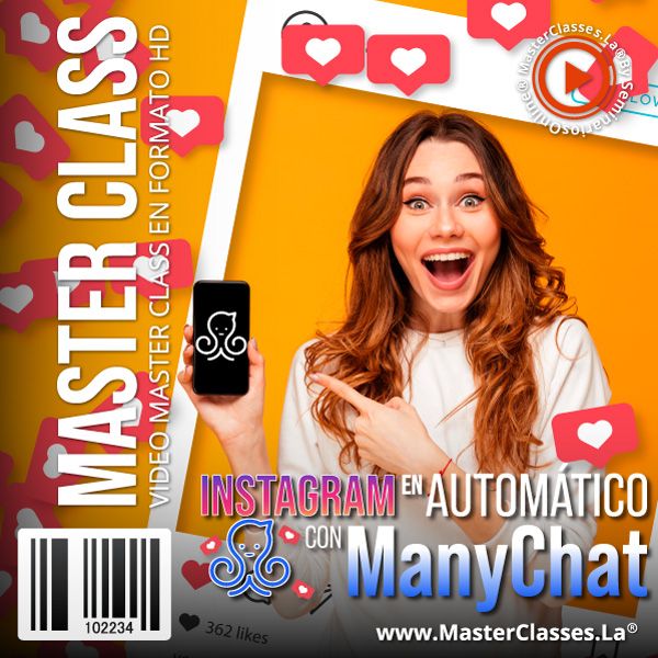 Instagram en Automático con ManyChat Curso Online