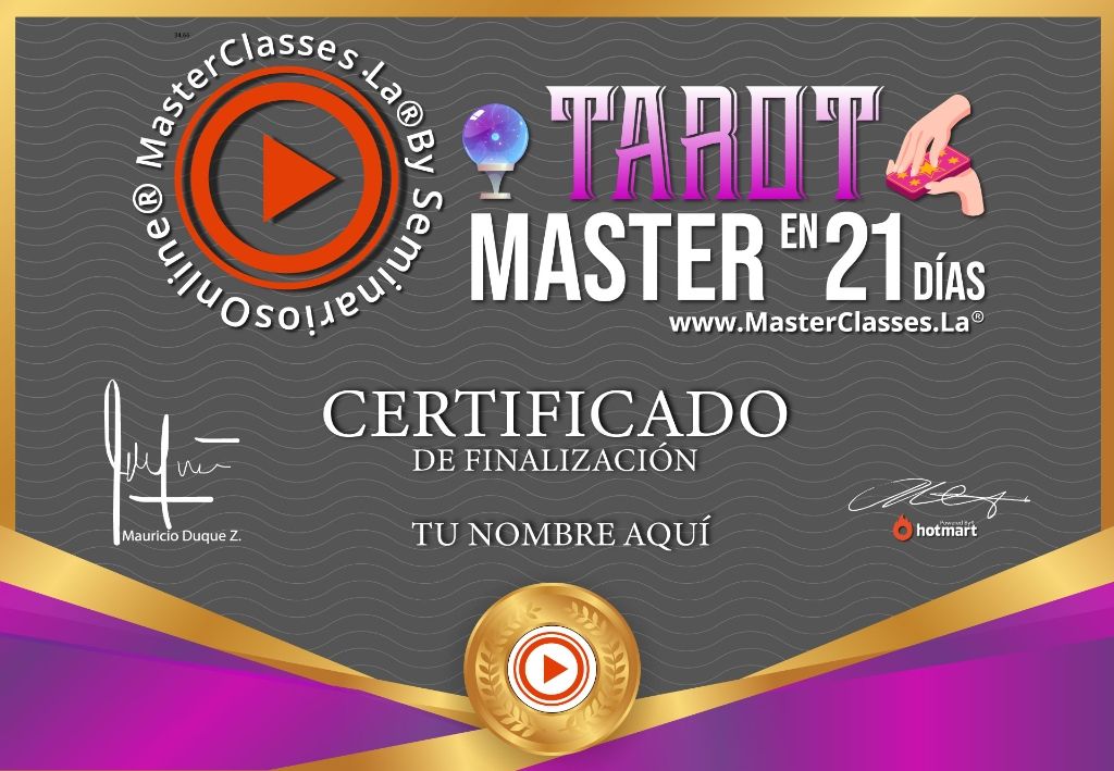 Tarot Master 21 Días Curso Online