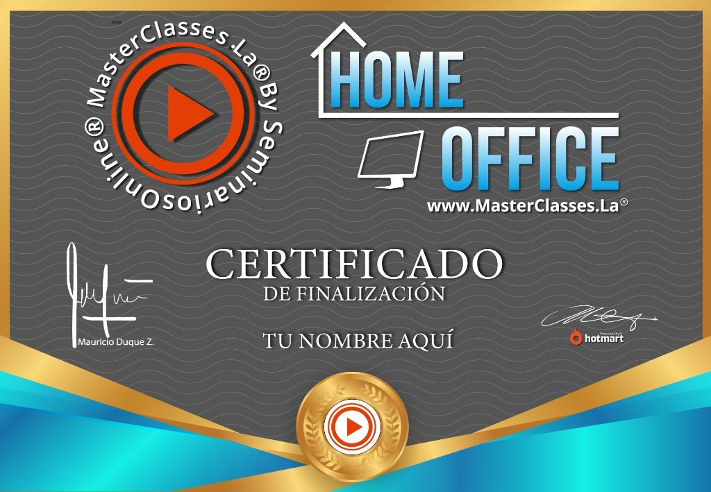 Teletrabajo Home Office Curso Online