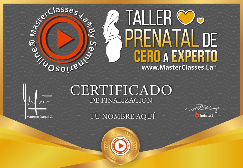 Taller Prenatal de Cero a Experto Curso Online