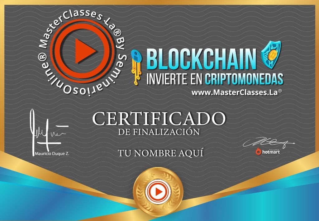 Blockchain Invierte en Criptos Curso Online