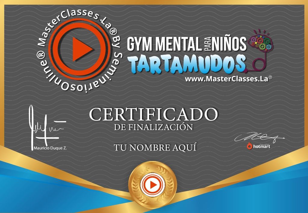 Gym Mental para Niños Tartamudos Curso Online