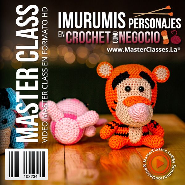 Imurumis Personajes en Crochet Curso Online