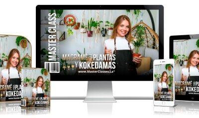 Macramé para Plantas y Kokedamas Curso Online