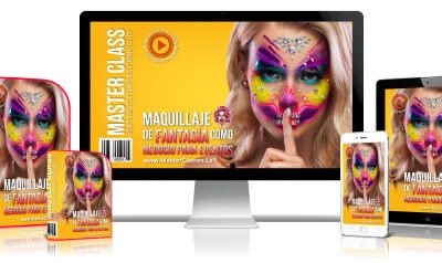 Maquillaje de Fantasía Para Eventos Curso Online