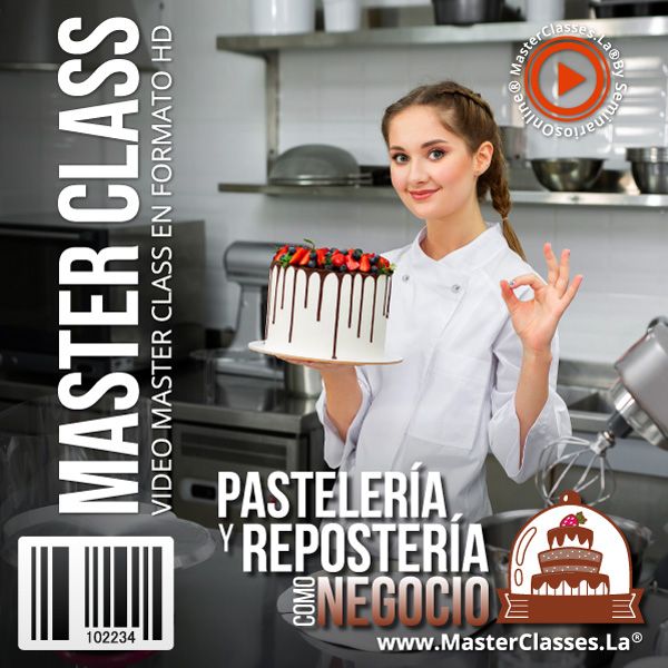Pastelería y Repostería como Negocio Curso Online