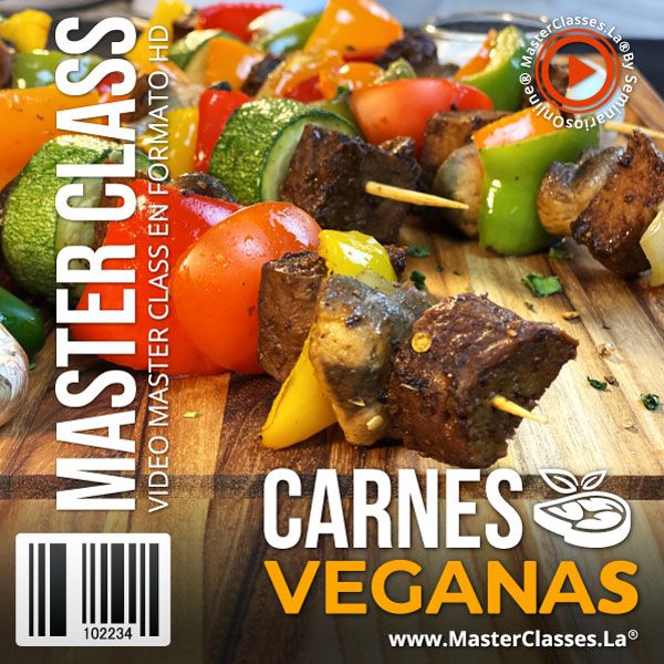 Cocinar Carnes Veganas Curso Online