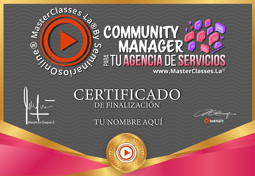 Community Manager para tu Agencia Curso Online