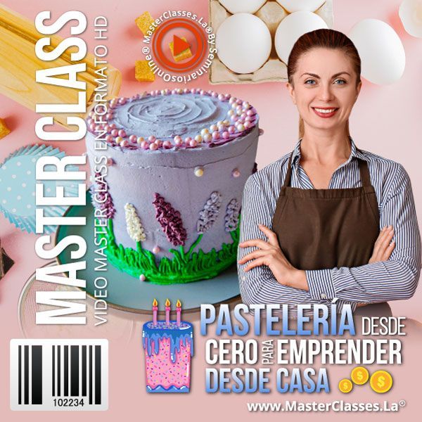 Pastelería Desde Cero Curso Online