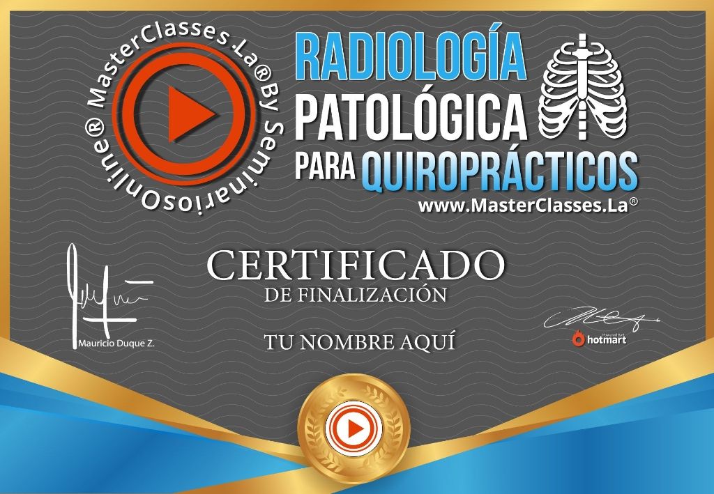 Radiología Patológica para Quiroprácticos Curso Online