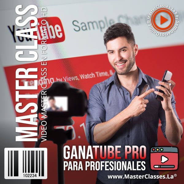 Youtuber Profesional con GANATUBE PRO Curso Online