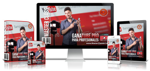 Youtuber Profesional con GANATUBE PRO Curso Online