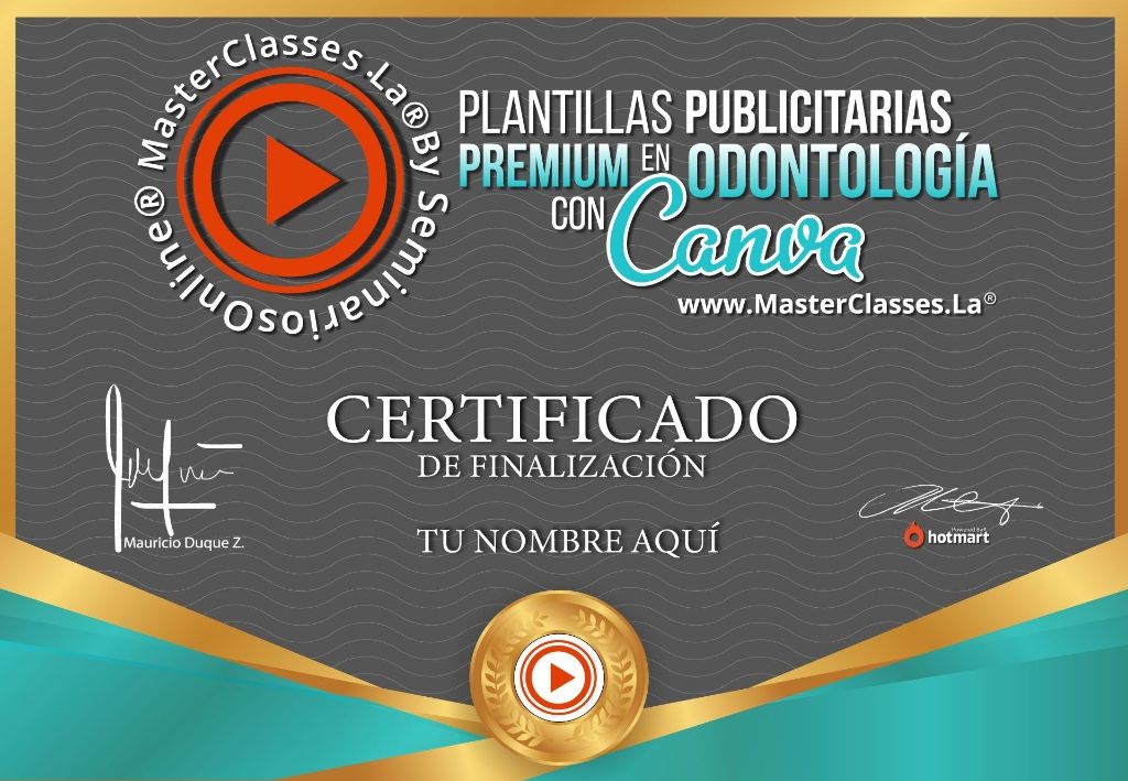 Plantillas Publicitarias en Odontología Curso Online