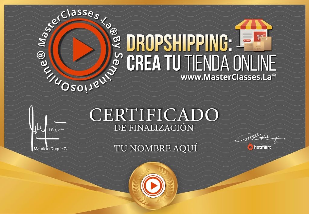 Dropshipping tu Tienda Online Curso Online