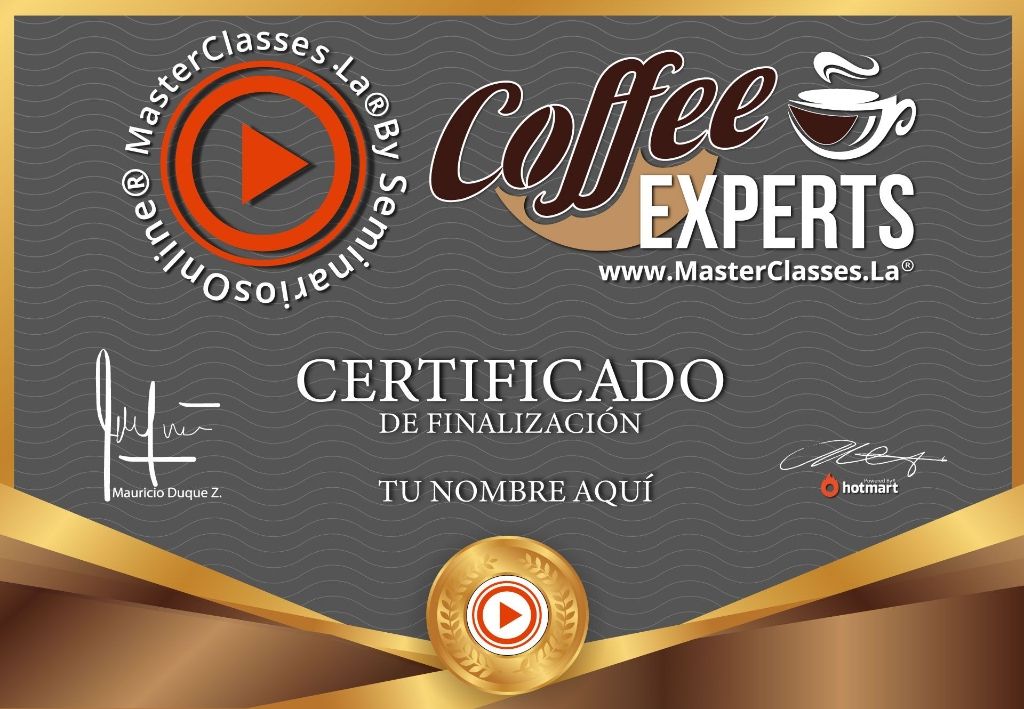 Experto en Café Curso Online