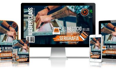 Estampados con Serigrafía Como Negocio Curso Online