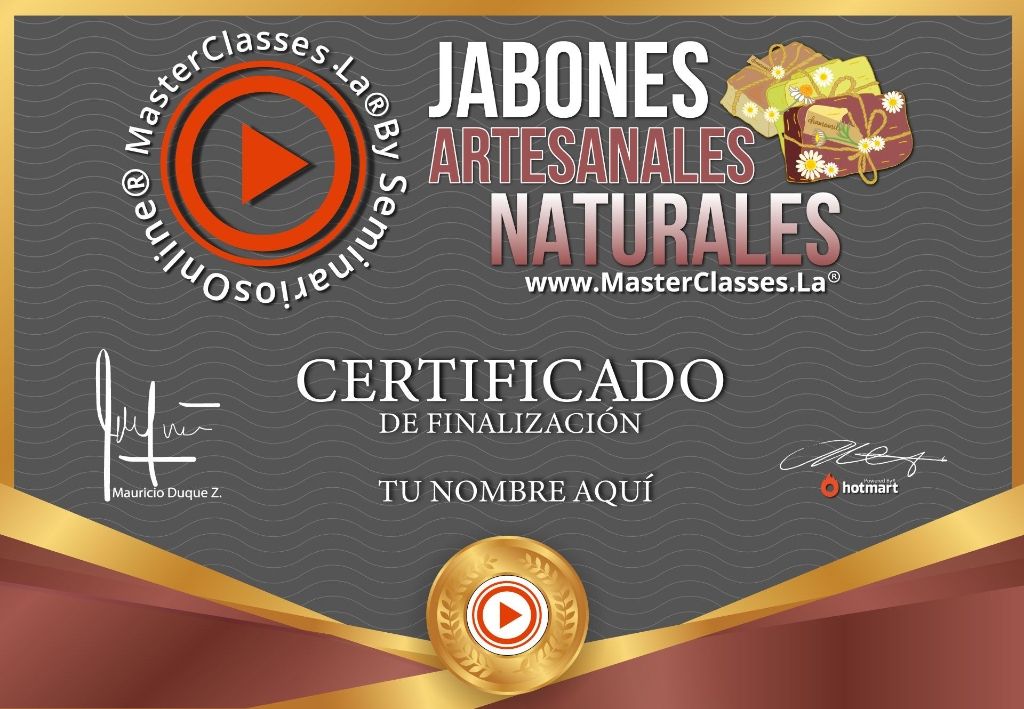 Hacer Jabones Artesanales Naturales Curso Online