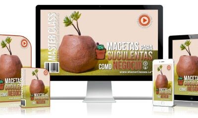 Macetas para Suculentas Curso Online