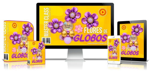 Como Hacer Flores de Globos Curso Online