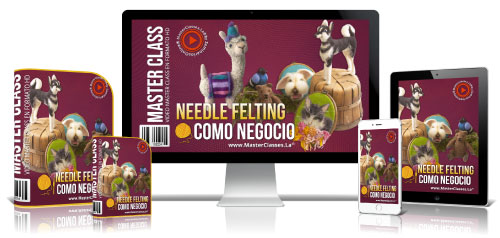 Needle Felting como Negocio Curso Online