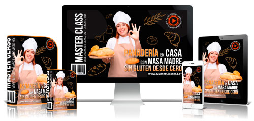 Panadería en Casa con Masa Madre sin Gluten Curso Online