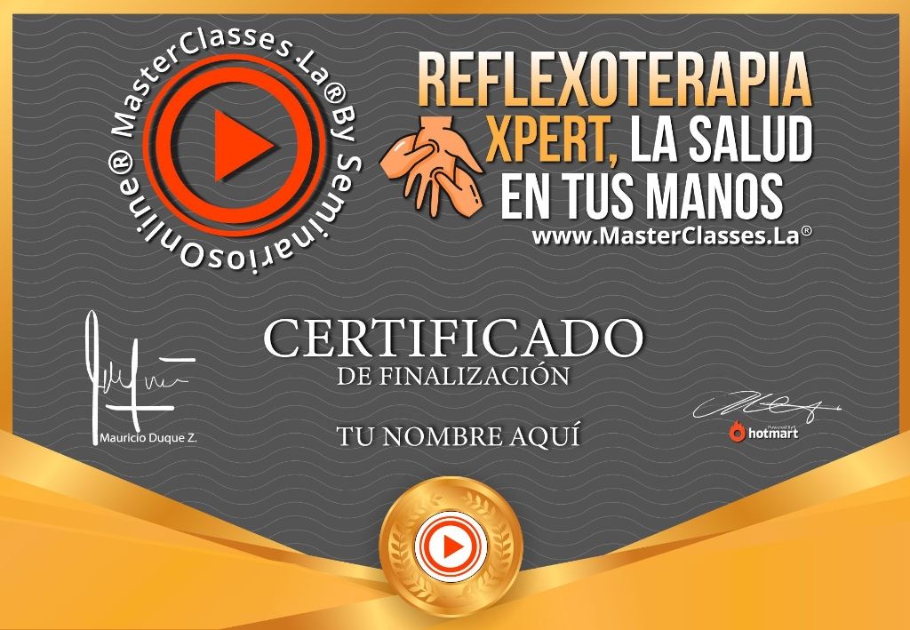 Cuidar la Salud Con Reflexoterapia Xpert Curso Online