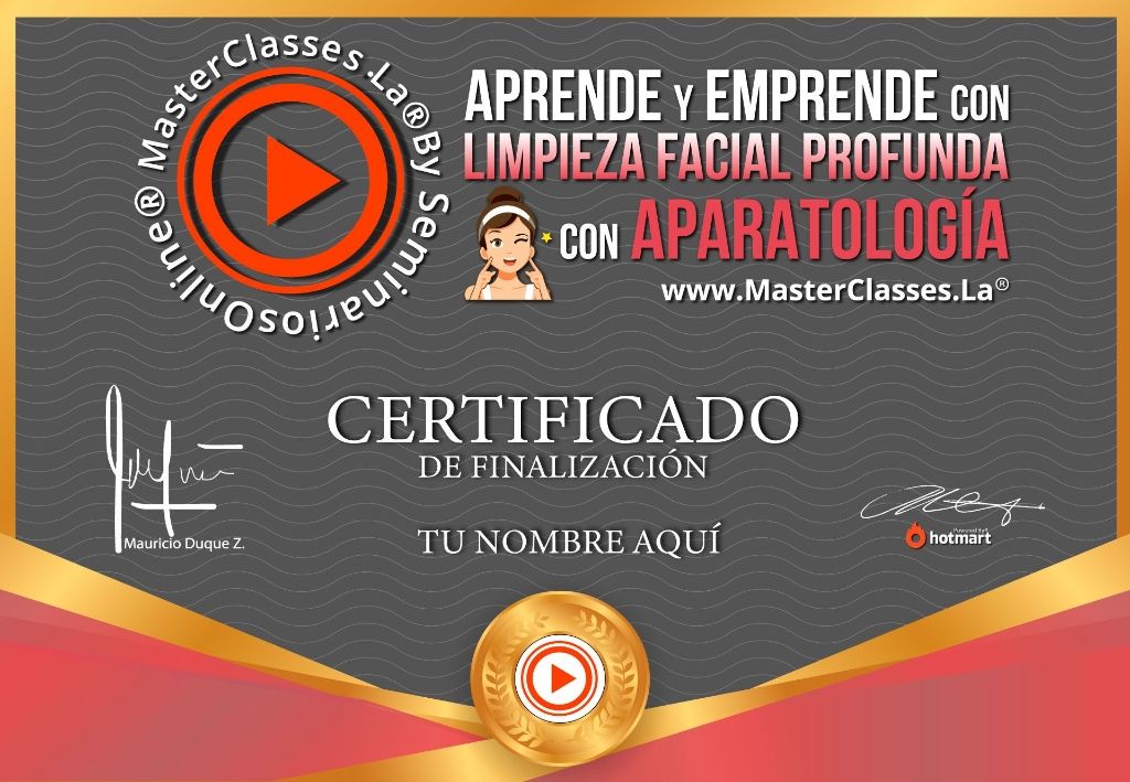 Limpieza Facial Profunda con Aparatología Curso Online