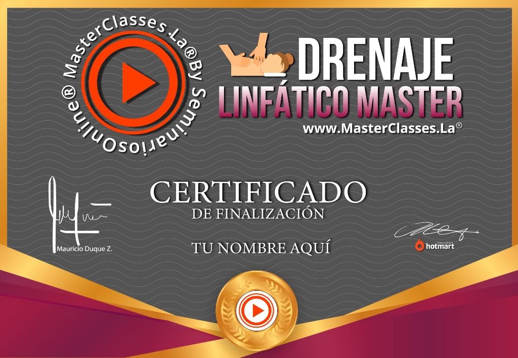 Drenaje Linfático Master Curso Online
