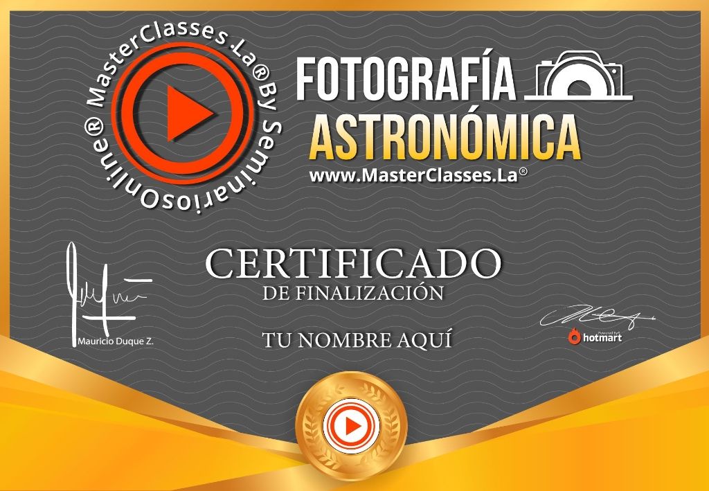Aprender Fotografía Astronómica Curso Online