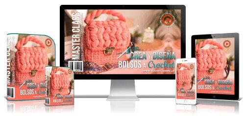 Crear y Diseñar Bolsos a Crochet Curso Online