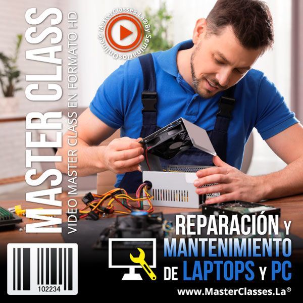 Reparación y Mantenimiento de Laptops y PC Curso Online