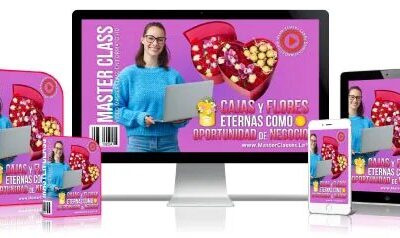 Cajas y Flores Eternas como Negocio Curso Online