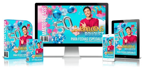 Balloons Bouquet para Fechas Especiales Curso Online