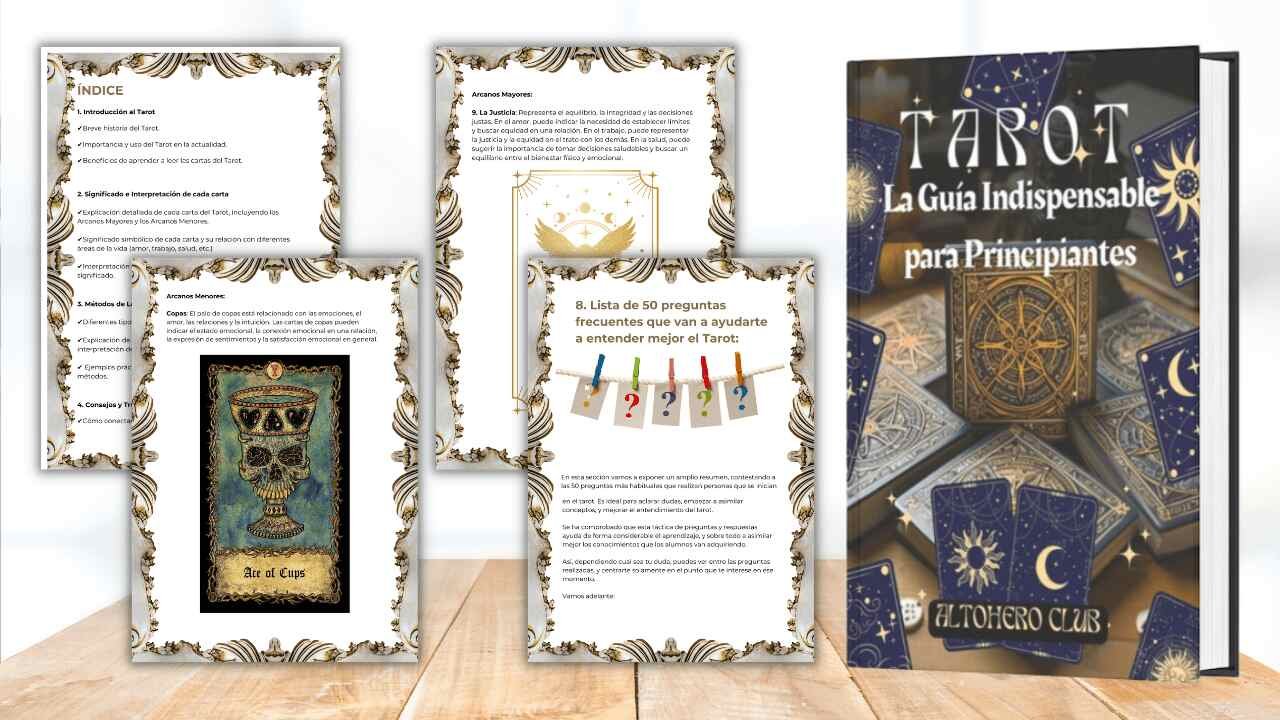 Tarot para principiantes La Guía Indispensable Libro en PDF - Cursos