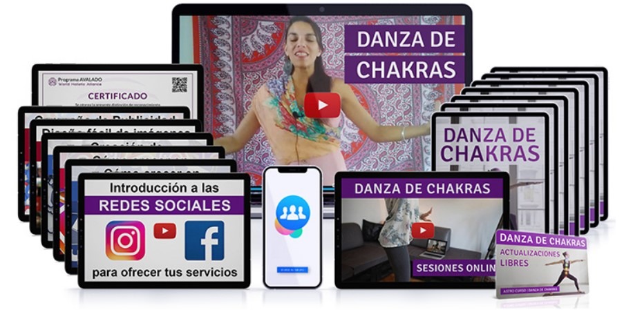 Certificación en Danza de Chakras Curso Online